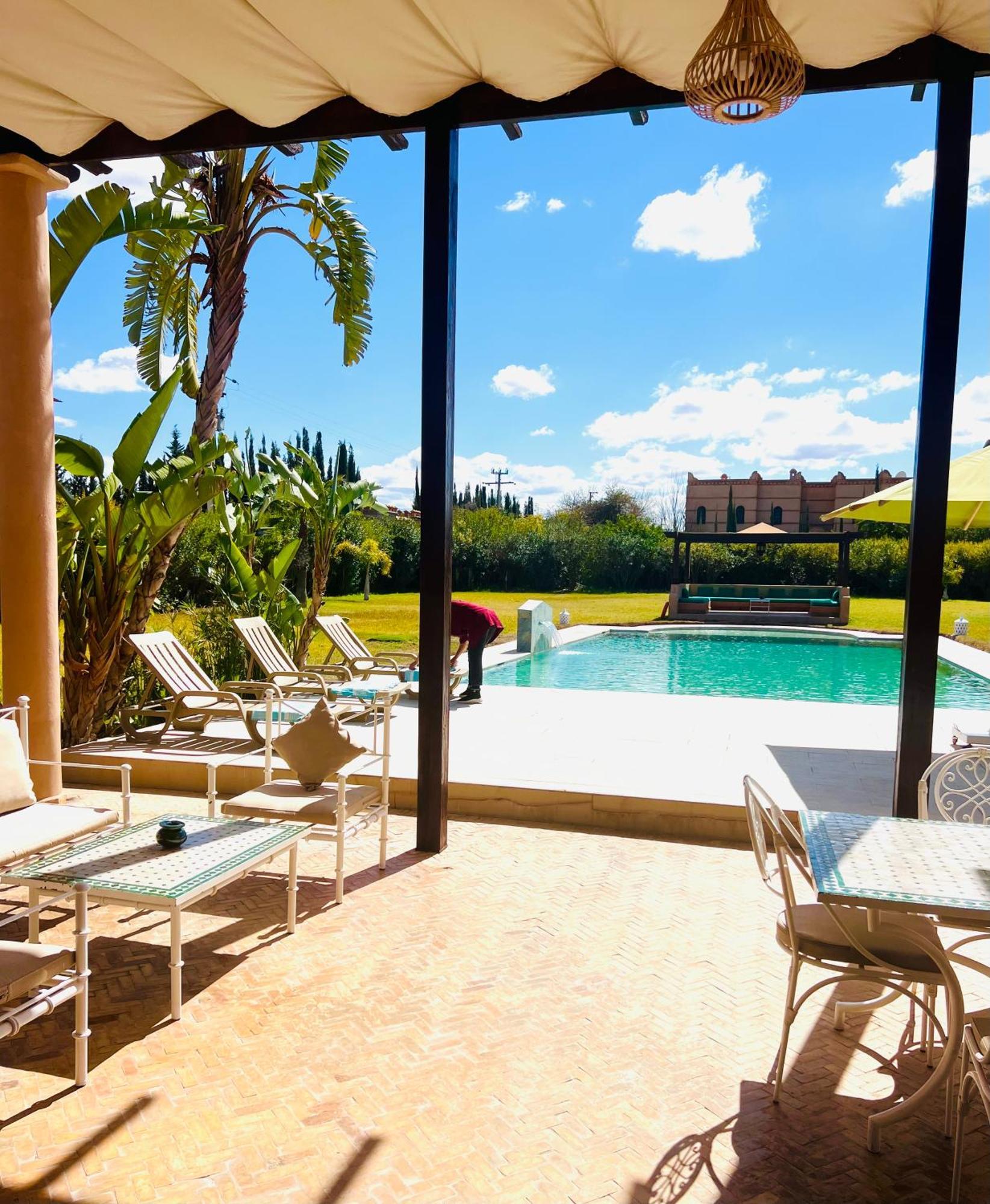 Villas Fleurs Marrakech Marrákes Kültér fotó